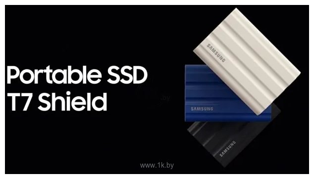 Фотографии Samsung T7 Shield 1TB (синий)