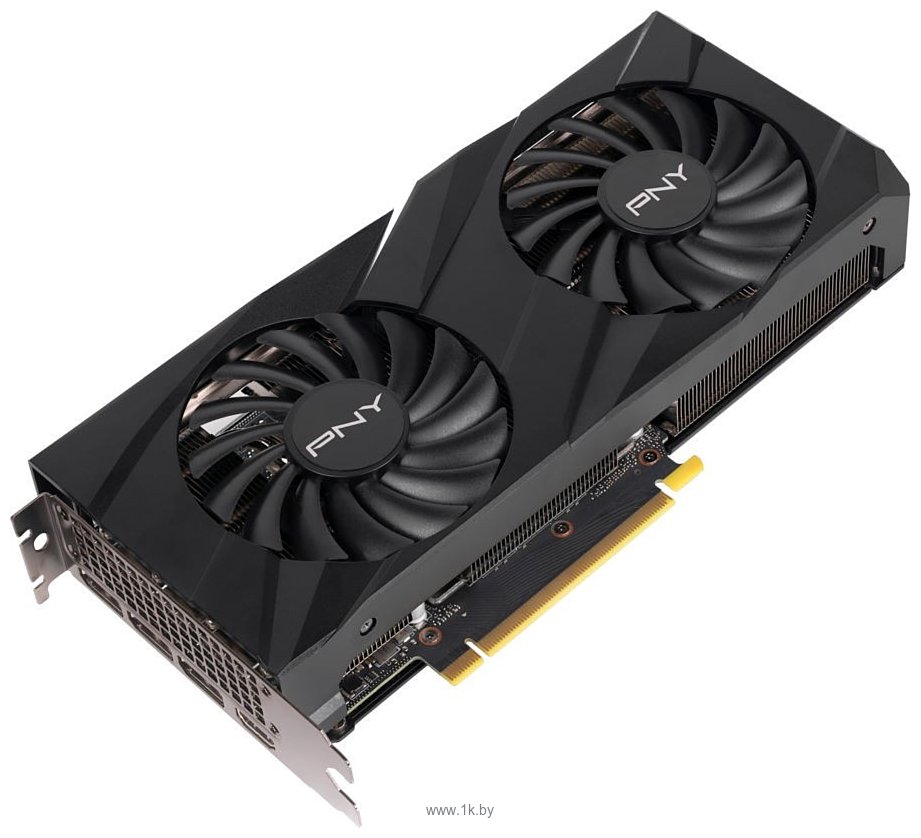 Фотографии PNY GeForce RTX 3060 Ti 8GB Verto Dual Fan LHR (VCG3060T8LDFBPB1)