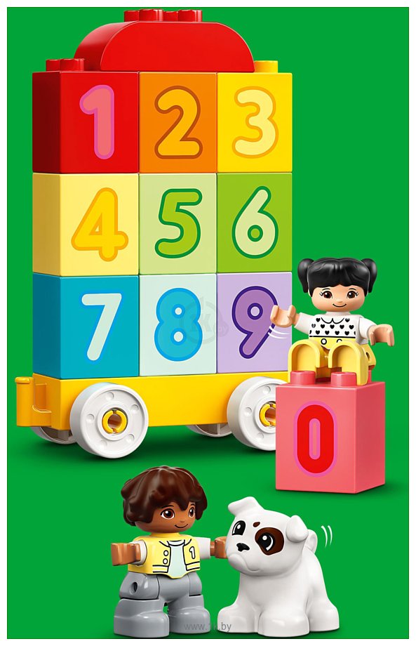 Фотографии LEGO Duplo 10954 Поезд с цифрами — учимся считать