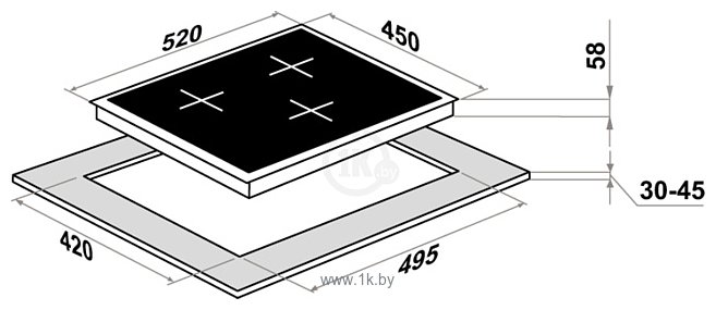 Фотографии HOMSair HIC43SWH