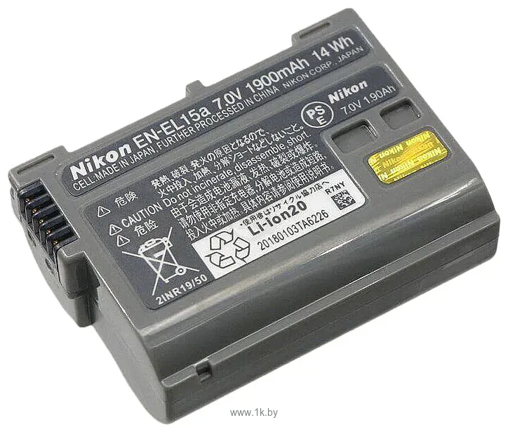 Фотографии Nikon EN-EL15a Фотографии Nikon EN-EL15a