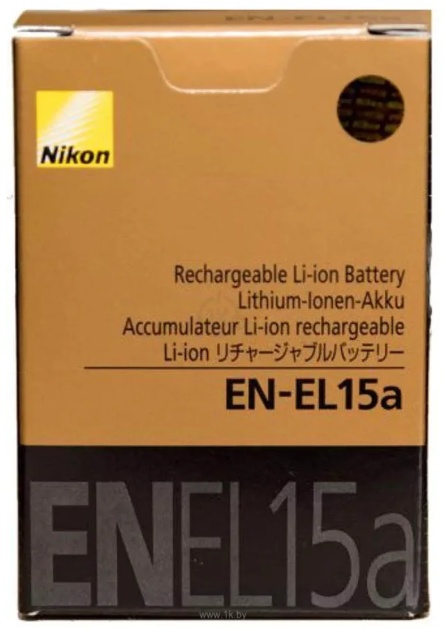 Фотографии Nikon EN-EL15a Фотографии Nikon EN-EL15a