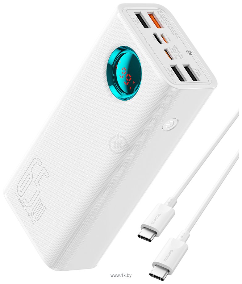 Фотографии Baseus Amblight Digital Display Fast Charge Power Bank 65W 26800mAh