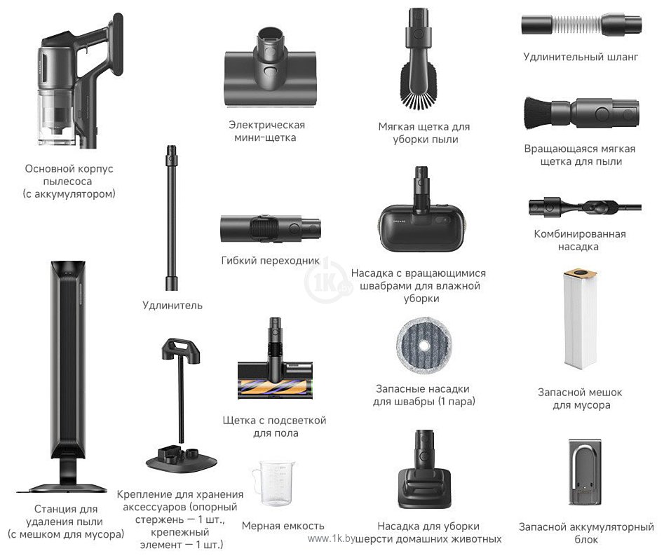 Фотографии Dreame Station Cordless Vacuum Cleaner Z40 VZV33A