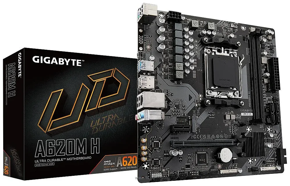 Фотографии Gigabyte A620M H (rev. 2.0)
