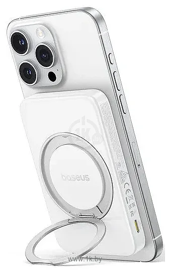 Фотографии Baseus PicoGo Qi2 Magnetic Power Bank 5000mAh 20W (белый) Фотографии Baseus PicoGo Qi2 Magnetic Power Bank 5000mAh 20W (белый)