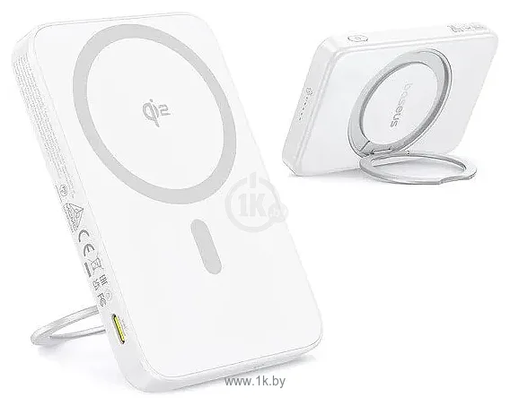 Фотографии Baseus PicoGo Qi2 Magnetic Power Bank 5000mAh 20W (белый) Фотографии Baseus PicoGo Qi2 Magnetic Power Bank 5000mAh 20W (белый)