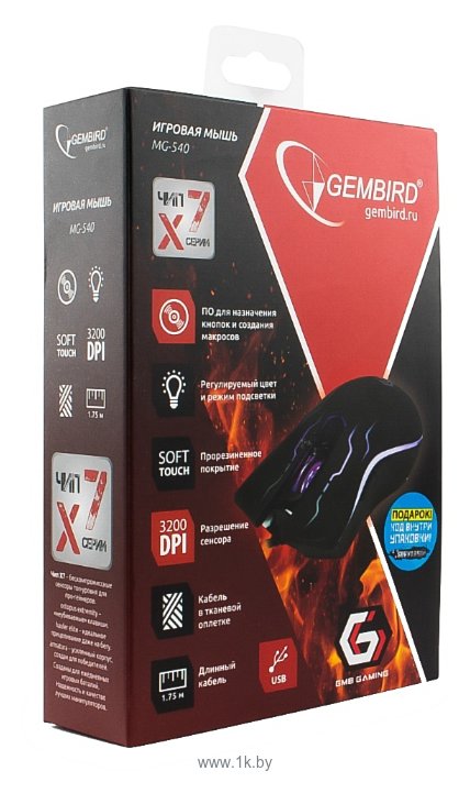 Фотографии Gembird MG-540 black USB