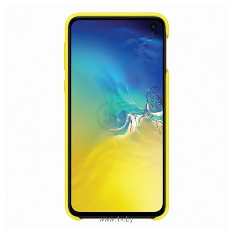 Фотографии Samsung Silicone Cover для Samsung Galaxy S10e (желтый)