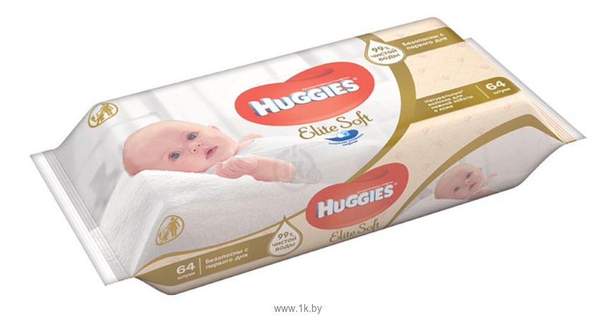 Фотографии Huggies Elite Soft (64шт)