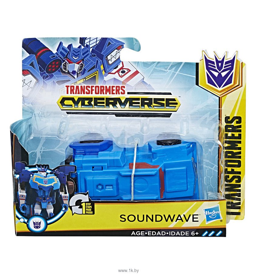Фотографии Transformers Cyberverse 1-Step Changer Soundwave E3524
