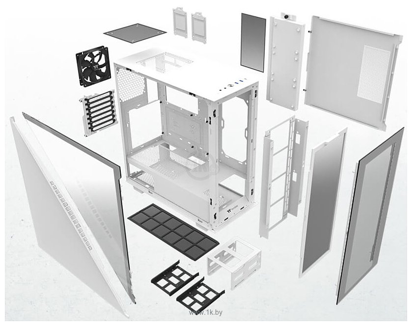 Фотографии Thermaltake Divider 300 TG CA-1S2-00M6WN-00