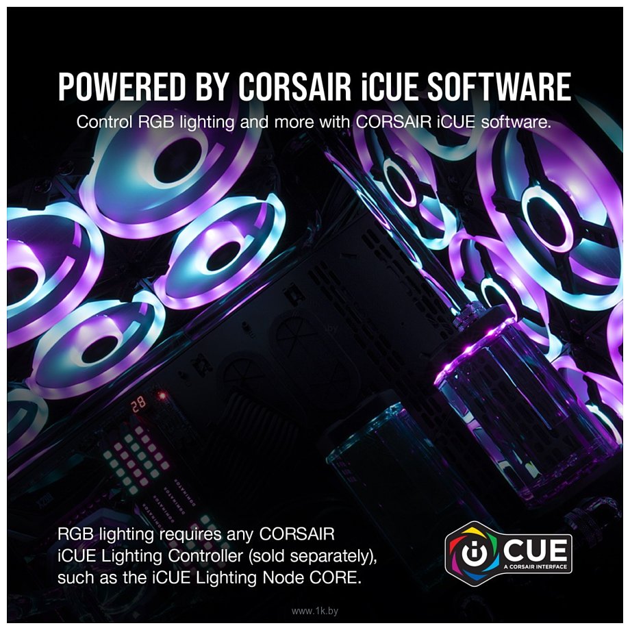 Фотографии Corsair iCUE QL120 RGB Triple Pack CO-9050098-WW