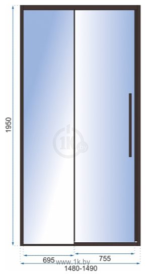 Фотографии Rea Solar 150 (черный/прозрачное стекло)