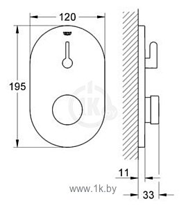 Фотографии Grohe Eurosmart Cosmopolitan T [36321000]