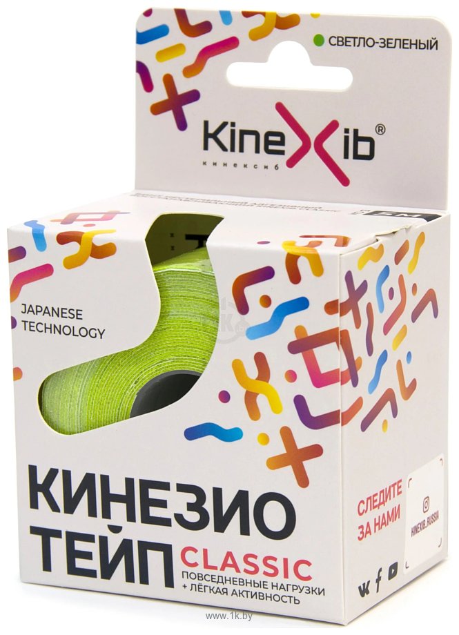 Фотографии Kinexib Classic 5 см x 5 м (светло-зеленый)