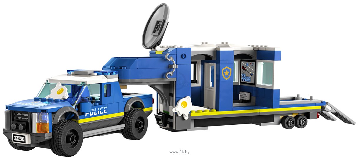Фотографии LEGO City 60315 Полицейский мобильный командный трейлер