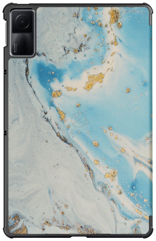 Фотографии JFK Smart Case для Xiaomi Redmi Pad 10.6 (голубой мрамор)