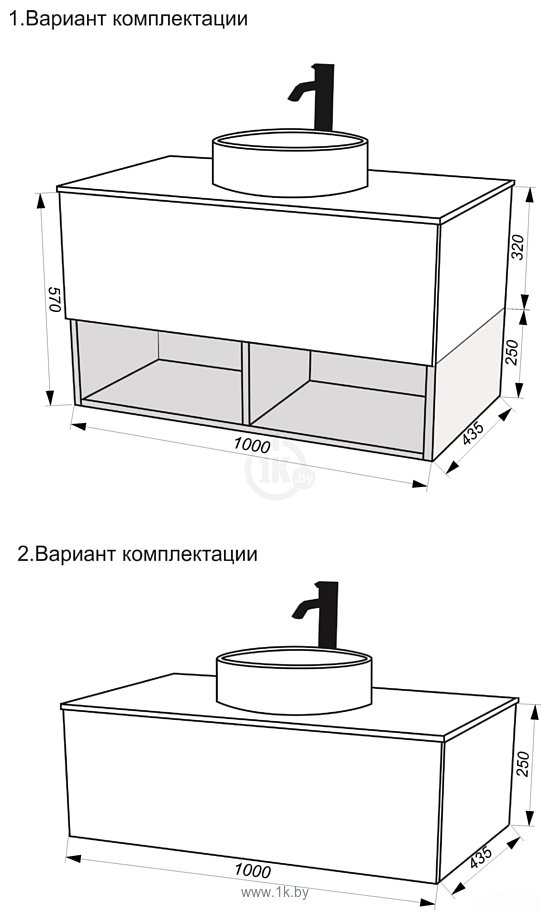 Фотографии ЗОВ Кито 100 K100LW0MWMC (белый матовый)