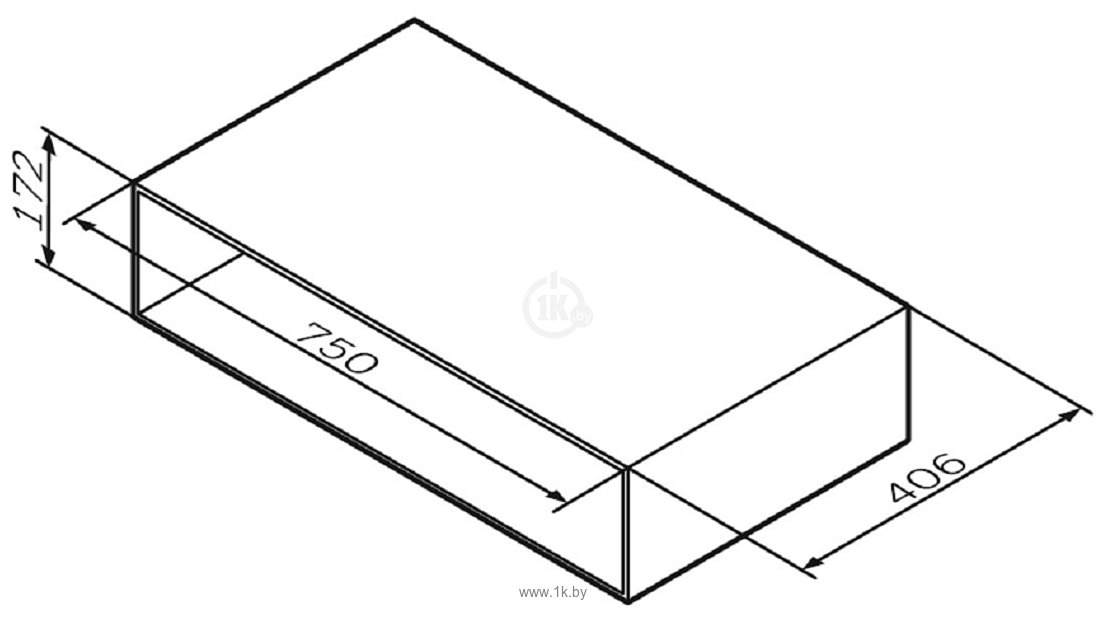 Фотографии AM.PM Консоль Gem M90OHX0750WG