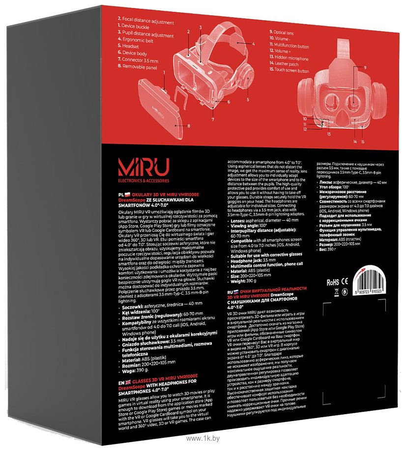 Фотографии Miru VMR1000E DreamScope (с контроллером VMJ5000)
