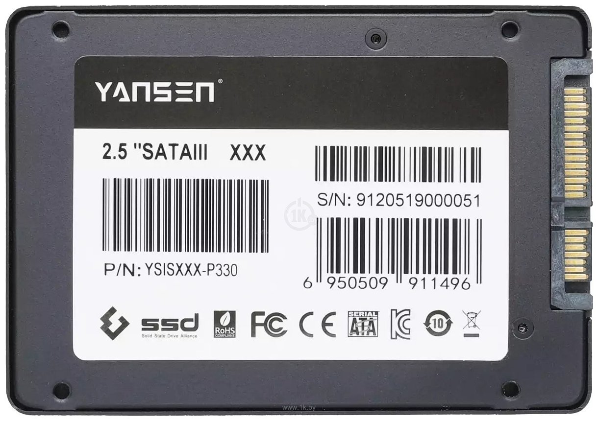 Фотографии YANSEN P330 1TB YSIS1TB-P330