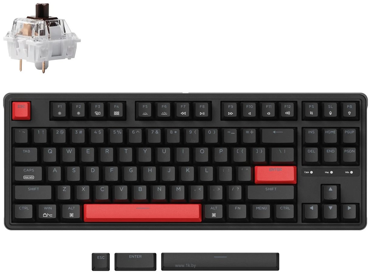 Фотографии Keychron C3 Pro RGB C3P-H3-RU Gateron G Pro Brown