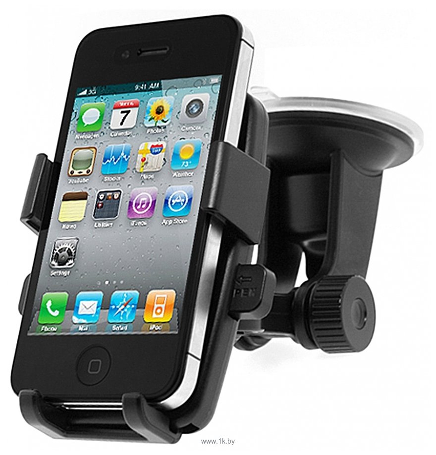 iOttie Easy One Touch Universal Car Mount Holder (HLCRIO102) купить  автомобильный держатель для смартфона в Минске, характеристики и отзывы -  1K.by