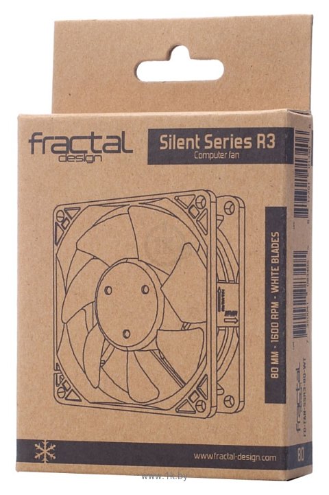 Фотографии Fractal Design Silent Series R3 80mm