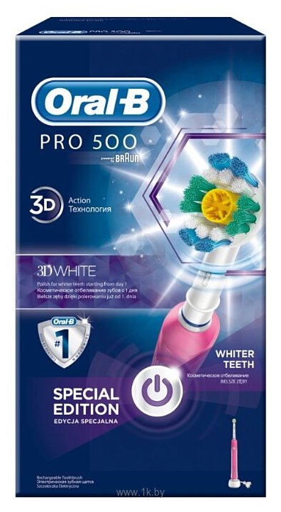 Фотографии Oral-B Pro 500 3D White