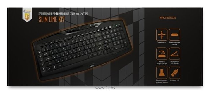 Фотографии Jet.A SlimLine K17 black USB