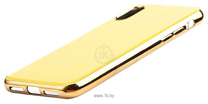 Фотографии EXPERTS Plating Tpu для Apple iPhone XS Max (желтый)