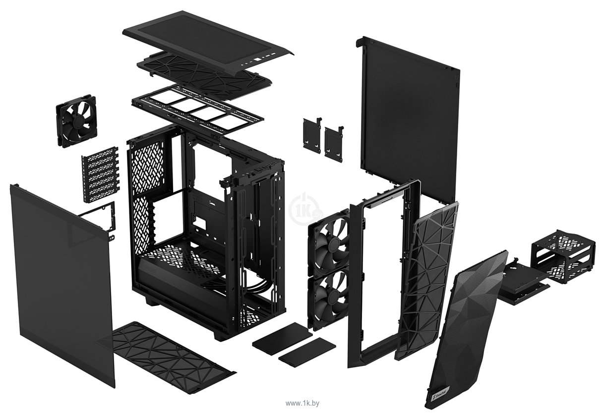 Фотографии Fractal Design Meshify 2 Compact Dark Tempered Glass