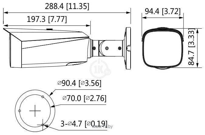 Фотографии Dahua DH-IPC-HFW3249T1P-AS-PV-0280B