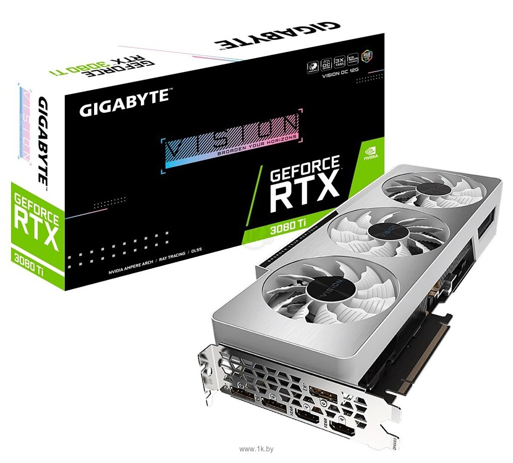 Фотографии GIGABYTE GeForce RTX 3080 Ti VISION OC 12G (GV-N308TVISION OC-12GD)