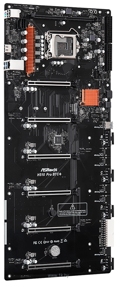 Фотографии ASRock H510 Pro BTC+