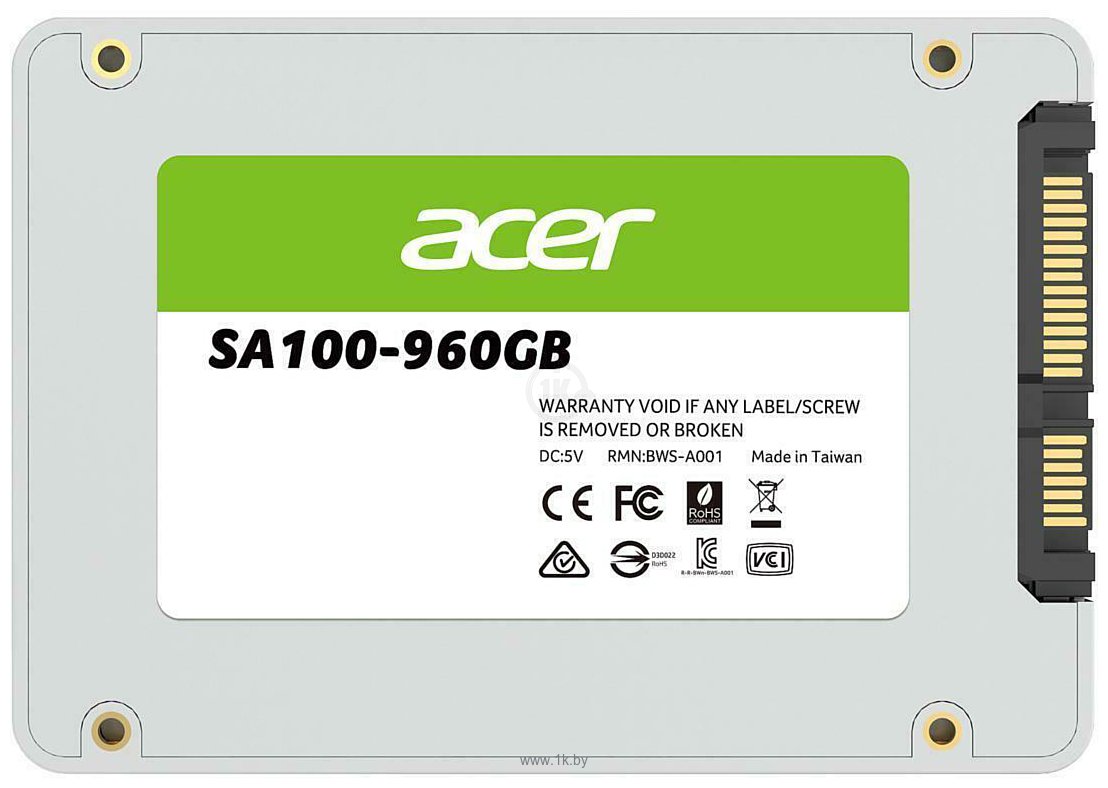 Фотографии Acer SA100 960GB BL.9BWWA.104