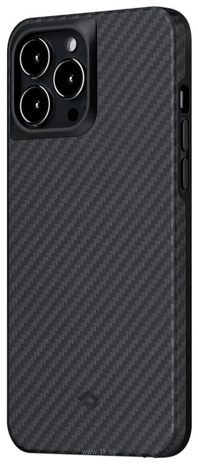 Фотографии Pitaka MagEZ Case Pro для iPhone 13 Pro (twill, черный/серый)