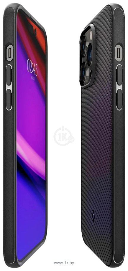 Фотографии Spigen Mag Armor для iPhone 14 Pro ACS04989 (черный)