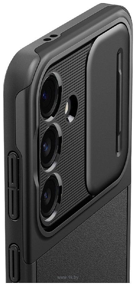 Фотографии Spigen Optik Armor для Galaxy S24 ACS07363 (черный)