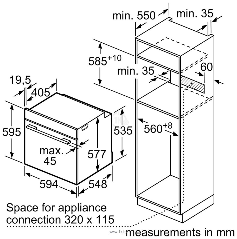 Фотографии Bosch Serie 8 HBG6725S1I