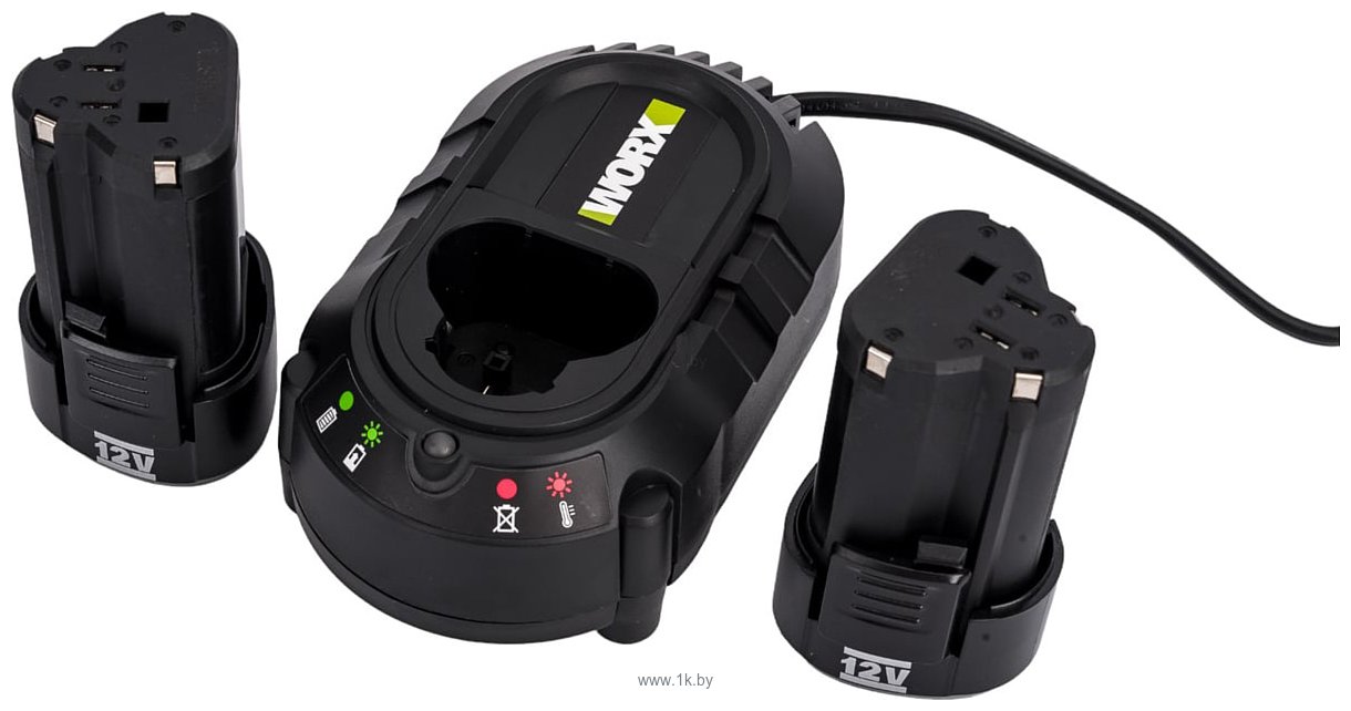 Фотографии Worx Professional WU131X (с 2-мя АКБ, сумка)