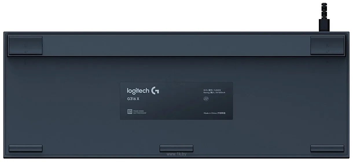 Фотографии Logitech G316 X 8K 920-013699 black, с гравировкой