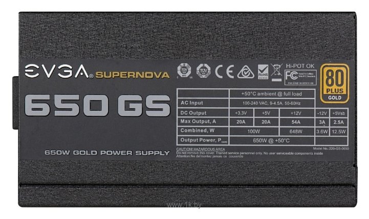 Фотографии EVGA SuperNOVA 650 GS 650W