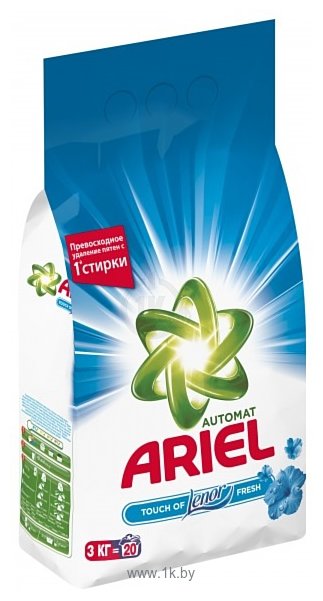 Фотографии Ariel Touch of Lenor Fresh 3 кг