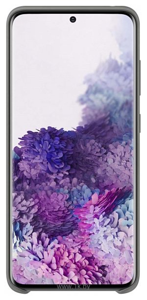 Фотографии Samsung Silicone Cover для Galaxy S20 (серый)