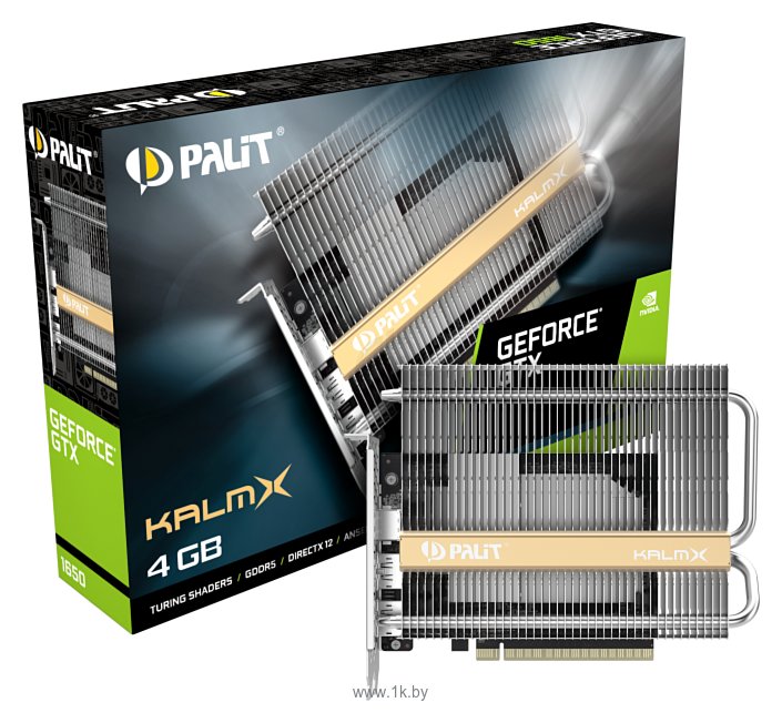 Фотографии Palit GeForce GTX 1650 4096MB KalmX (NE5165001BG1-1170H)