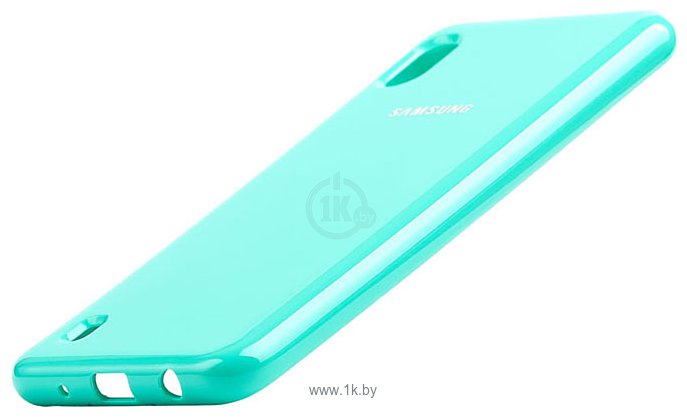 Фотографии EXPERTS Jelly Tpu 2mm для Samsung Galaxy A10 (бирюзовый)