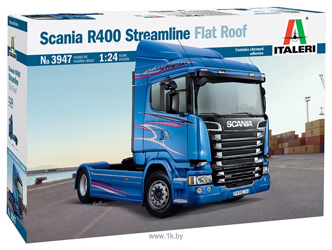 Фотографии Italeri 3947 Scania R400 Streamline Flat Roof