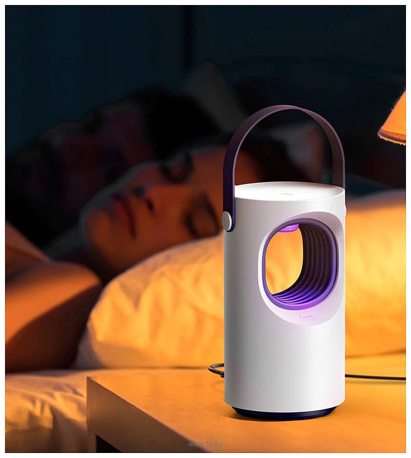 Фотографии Baseus Purple Vortex USB Mosquito Lamp ACMWD-ZX02